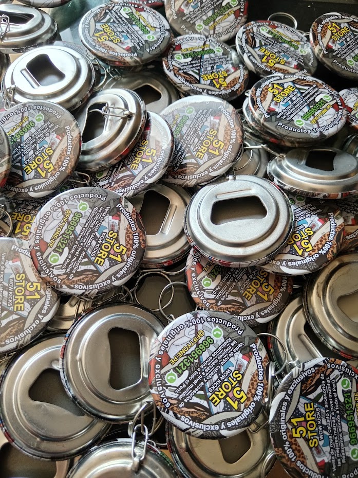Llavero destapador personalizado para campañas publicitarias y regalos corporativos